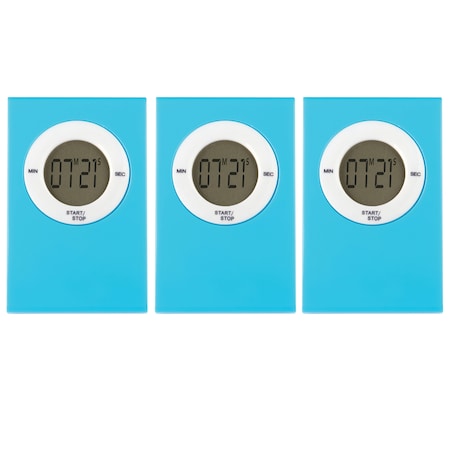 Teacher Created Resources Magnetic Digital Timer, Aqua, PK3 TCR20719